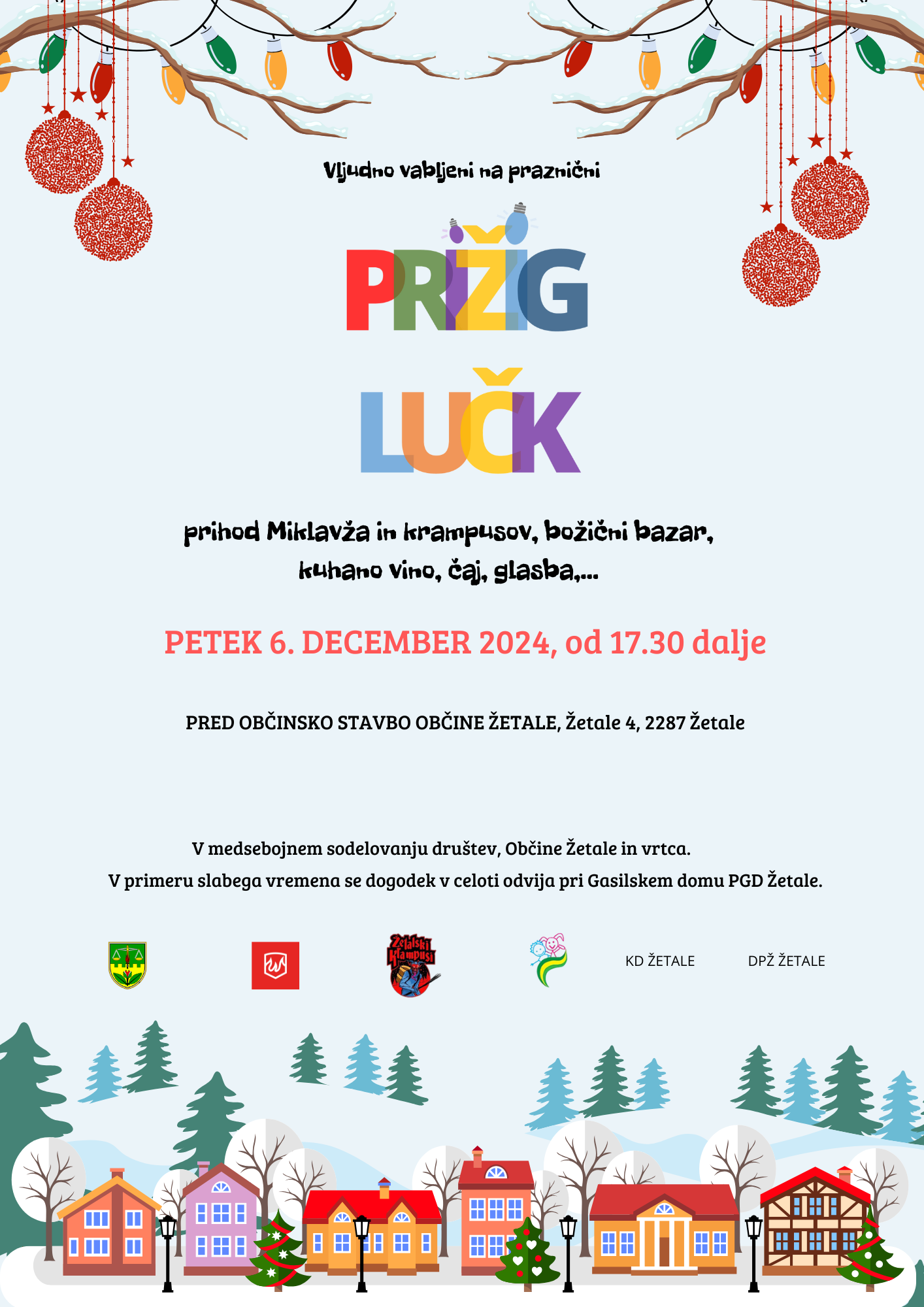 Prižig lučk 6.12.24